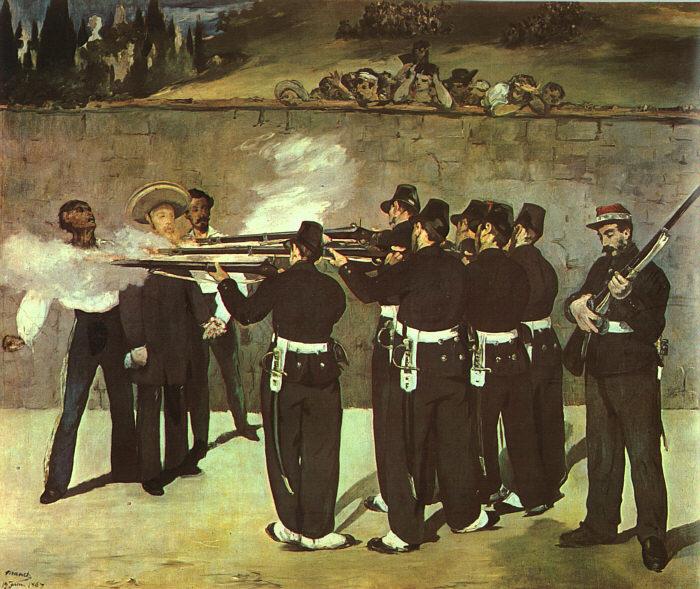 Edouard Manet The Execution of the Emperor Maximillion China oil painting art